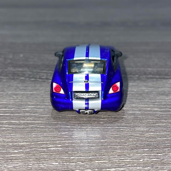 JADA TOYS DUB CITY CHRYSLER CROSSFIRE Blue Diecast Car Toy 1/64 - Picture 3 of 8